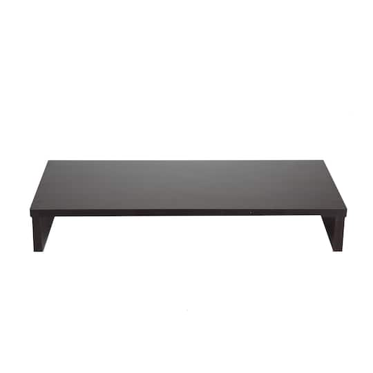 Mind Reader Wooden Monitor Stand Riser